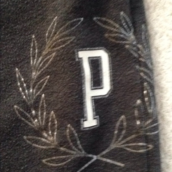 Pink by Victoria's Secret  Gray Sweat Pants - Picture 3 of 4